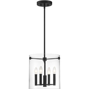 Vissi 4 Light 11.75 inch Matte Black Pendant Ceiling Light